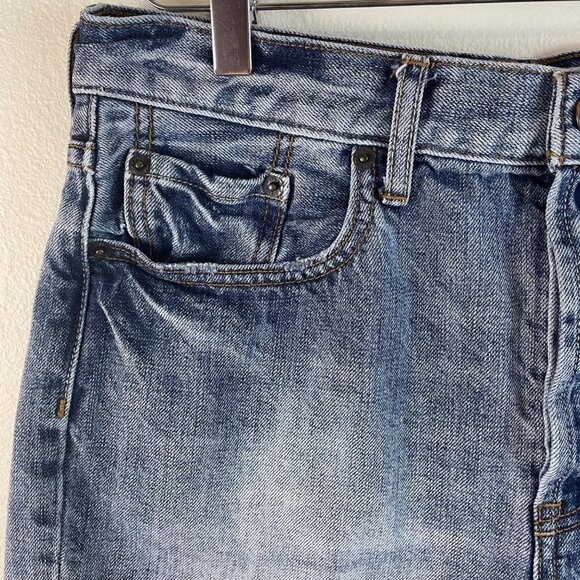 Free People We The Free High Rise Button Front Cutoff Shorts Size 29 - Picture 2 of 9